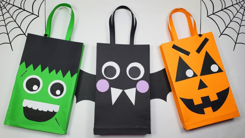 Crea bolsitas de dulces personalizadas para Halloween