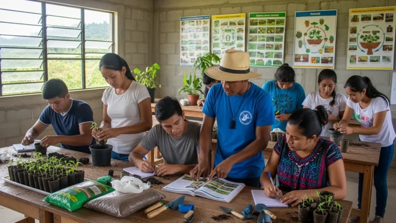 Capacitación a jóvenes