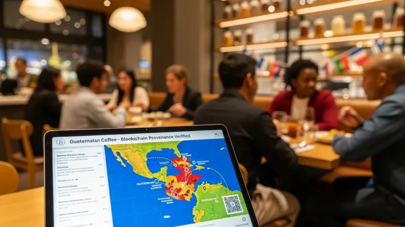 Trazabilidad blockchain: seguridad alimentaria en origen